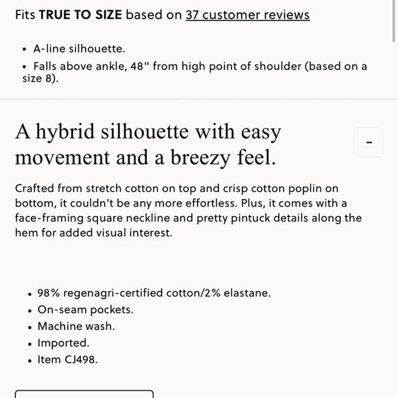 J.Crew Petite drop-waist mixy dress XXS-Petite - Picture 3 of 7